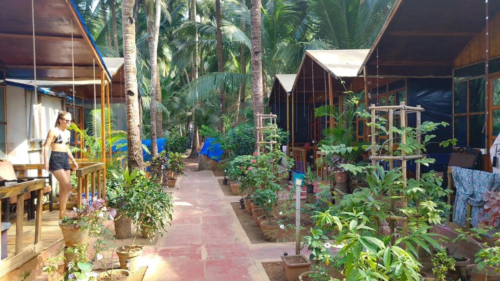 Csf Garden Huts Hotel Palolem Exterior foto