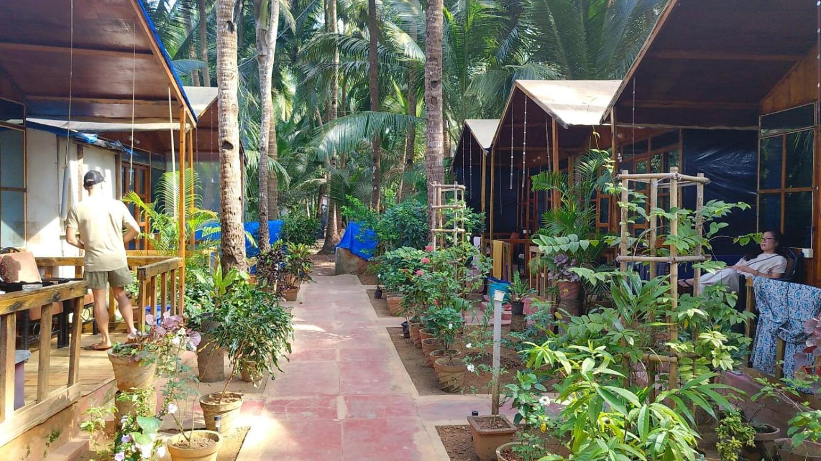 Csf Garden Huts Hotel Palolem Exterior foto
